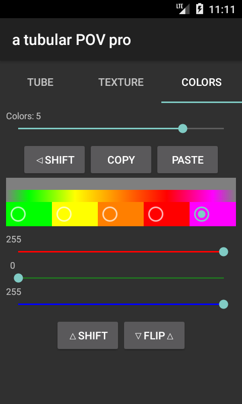 settings - tab 3