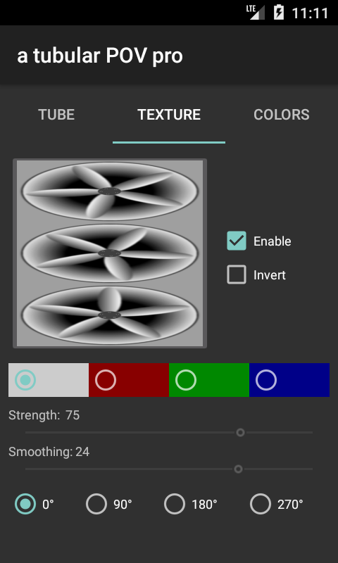 settings - tab 2