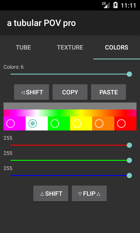 settings - tab 3